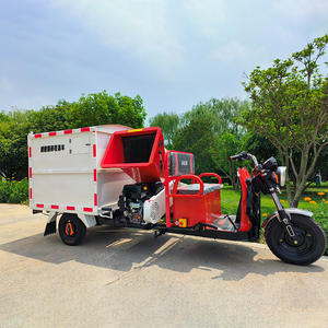 Équipement de collecte de concassage de bois mort à trois roues Déchiqueteuse et déchiqueteuse de propriété de <span class=keywords><strong>voiture</strong></span> Technologie de concassage de branche de récupération - Product Image 2