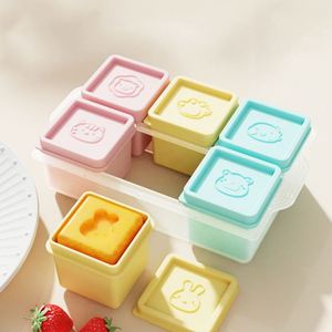 Boîte de rangement portable pour l'alimentation des bébés Boîte de rangement des aliments en silicone écologique Couvercle de conservation et joint pour outils de crème glacée - Product Image 6