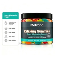 Gummies relaxantes au chanvre, saveur naturelle de fruits, favorisent la relaxation et le sommeil, 2 gummies par jour, OEM