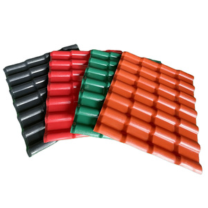 ASA PVC Sentetik Reçine Çatı Kaplama Levhası Isıya Dayanıklı Su Geçirmez Çatı Kiremidi Villa Evleri İçin - Product Image 1