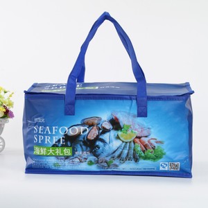 Sac isotherme pliable personnalisé extra épais grande capacité pour <span class=keywords><strong>livraison</strong></span> de fruits de mer et aliments frais, étanche et portable - Product Image 1