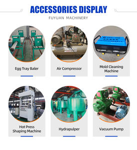 Machine de fabrication de plateaux à œufs à bon prix Ligne de production automatique de plateaux à œufs pour petites entreprises - Product Image 5