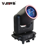 VSHOW T918 80W Projecteur à faisceau mobile LED avec 1.3 °   Prisme à 8 Facettes à Faisceau Étroit pour Scène DJ Club