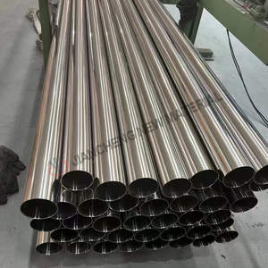 SS 201 304 316 нержавеющая сталь круглая труба для строительства и промышленности - Product Image 2