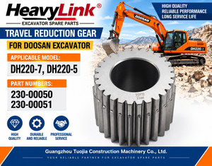 Ensemble d'engrenages de réducteur de translation pour excavatrice Doosan DH220-7 DH220-5, référence 230-00050 230-00051 - Product Image 4