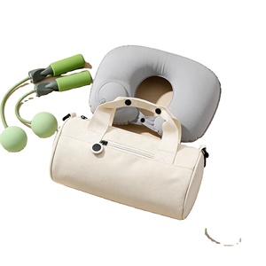 Set de Regalo de Fitness para Viajes, para Miembros de Gimnasios y Yoga, Incluye Cuerda para Saltar, Botella de Agua, Bolsa de Lona, Regalo de Bienestar para Clientes - Product Image 1