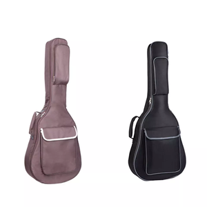 Funda blanda para <span class=keywords><strong>guitarra</strong></span> acústica, funda impermeable de 38, 39, 40 y 41 pulgadas con Correa de doble hombro acolchada para instrumento Musical - Product Image 4