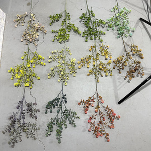 Branche de fleur artificielle Yixuan 30cm-100cm en plastique pour décoration intérieure et mariage - Product Image 2
