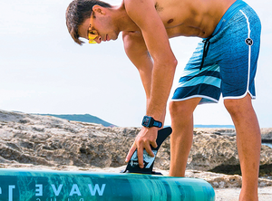 Aquatone a tutto tondo SUP centrale pinna 9 "rinforzata In Nylon Push-In per Paddle board gonfiabili - Product Image 4