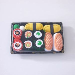 Calcetines de <span class=keywords><strong>Sushi</strong></span> al por Mayor, Unisex, Creativos, Divertidos, de Algodón, con Diseño en el Puño, para Uso Diario, Colores Personalizados, Caja con Logotipo - Product Image 6