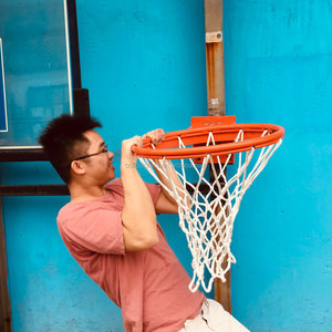 عالية الأداء الثقيلة حافة طوق كرة السلة حافة-درجة قفل إيجابي الانفصال معدات المحكمة مثيرة للإعجاب - Product Image 3