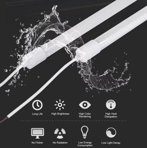 T8 intégré <span class=keywords><strong>Led</strong></span> Freezertube lumière 4Ft 8Ft Linkable <span class=keywords><strong>Led</strong></span> Shop Light luminaire de plafond lumineux <span class=keywords><strong>pour</strong></span> <span class=keywords><strong>vitrine</strong></span> et réfrigérateur - Product Image 4