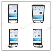 Lecteur multimédia de navigation GPS Android 13 avec écran tactile de 16,8 pouces pour Ford F150 2015-2021 avec écran QLED
