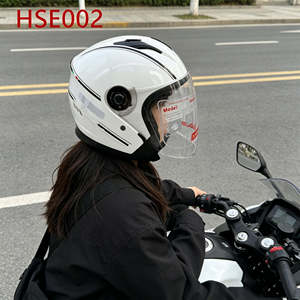 Casco de Motocicleta ZYF con Diseño de Gafas Magnéticas Desmontables para Ciclismo en Carretera, Color Blanco, Uso en Múltiples Ocasiones, para Hombres/Mujeres, Modelo HSE001 - Product Image 4