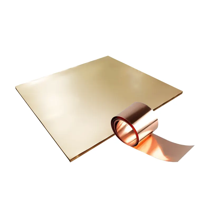 0.015mm*550mm*650mm Copper Foil Sheet Plate For PCB Copper Clad Laminate