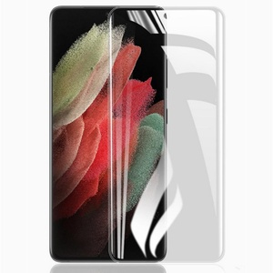 Protection d'écran en verre trempé avec colle liquide UV pleine écran pour Samsung Galaxy S21 Ultra 5G, colle UV, protection d'écran Note 10 9 8 Plus - Product Image 1