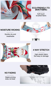 Bandana sans couture avec logo imprimé personnalisé Foulard multifonctionnel Cache-cou sans couture - Product Image 3