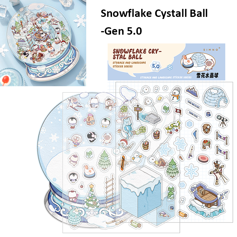 Snowflake Crystal Ball-gen 5.0