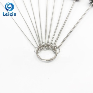 Spazzola per la pulizia della paglia della bottiglia d'acqua diretta in fabbrica Set di Scrub per filo da cucina per tubo della tastiera pulito da laboratorio - Product Image 4