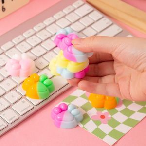 ของเล่นแมวหลากสีสัน ยี่ห้อจินคาน ของเล่นบีบคลายเครียด มีเสียงดนตรี ของขวัญชิ้นเล็กๆ ของเล่นแปลกใหม่ ขายส่ง ของเล่นรูปอุ้งเท้าแมว - Product Image 1