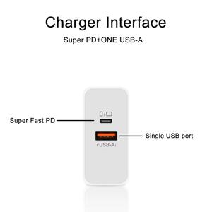 EU US UK Stecker 240W USB C Handy Ladegerät 2 Port USB-C PD Schnell ladegerät 240W USB Typ c Lade adapter - Product Image 3