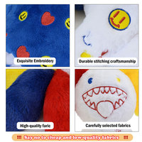 Peluche personnalisée chien chiot Kawaii, jouet en peluche OEM ODM, mignon dessin animé, vente en gros