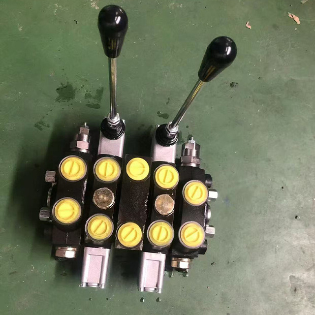 P40 Manual Control Valve Sectional Directional for Building Material Making Machinery Parts Forklift Dump Truck