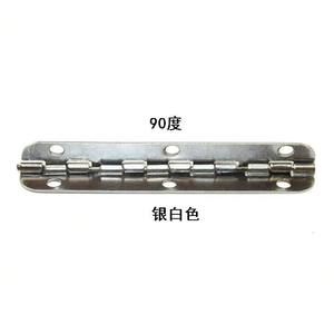 Charnière plate elliptique longue en fer antique pour emballage de boîte cadeau en bois, finition bronze vert foncé, angle d'ouverture 90 degrés - Product Image 4