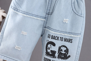 Vêtements Hip Hop pour Bébés et Enfants, Ensembles de Blouses et Pantalons à Motifs de Dessins Animés pour Garçons, Tenues Élégantes Fabriquées en Chine - Product Image 4