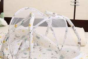 Moustiquaires portables en gros pour animaux de compagnie, pliables, en éponge épaisse, pour chiens, berceaux et bébés - Product Image 2