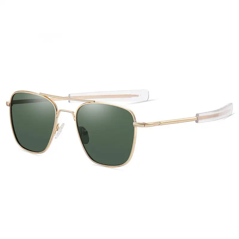 Classic square American Optical Sun Glasses AO Sunglasses Glass Men Oculos De Sol ao sunglasses men pilot