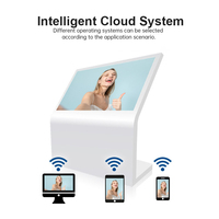 Quiosco Interactivo Todo en Uno con Pantalla Táctil Capacitiva, Soporte de Piso, Pantalla LCD, Sistema Operativo Android, 22/32/43/55/65 Pulgadas
