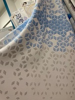 Poids lourd 450gsm 100% polyester jacquard tissu de matelas coutil tissu chinois