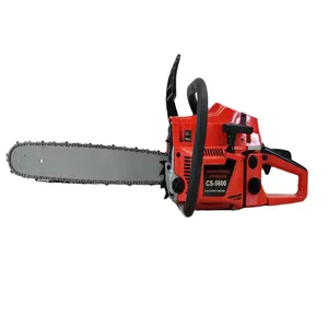 Yeni en çok satan ahşap kesme testere 2200W 2 zamanlı benzinli testere 52CC 3/8 0.325 Chainsaws