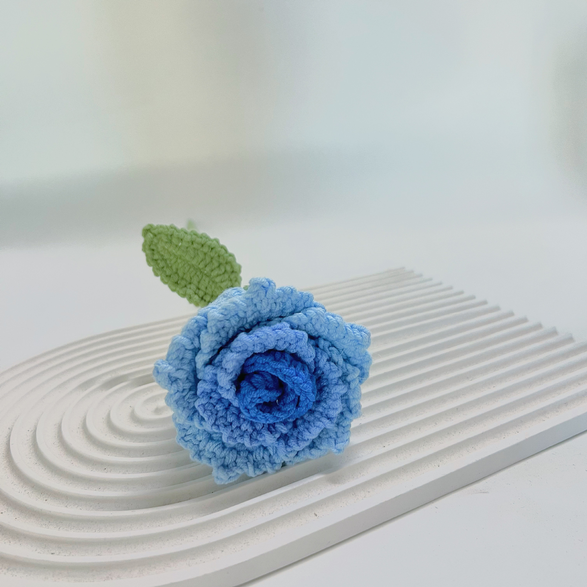 Luo Shen rose dégradé bleu