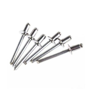Remaches ciegos de tipo abierto SS 304/316 Remaches <span class=keywords><strong>pop</strong></span> blancos impermeables de acero inoxidable - Product Image 4