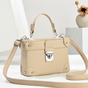 Sac à main femme exquis automne-hiver 2026, sac à main vert texturé de qualité supérieure, sac boîte tridimensionnel grande capacité - Product Image 1