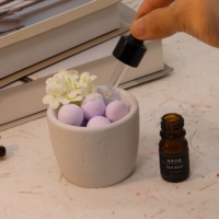 Ensemble de boules diffuseuses en plâtre naturel, diffuseur d'huiles essentielles sans flamme, aromathérapie, ornement parfumé pour la maison et la chambre, cadeau