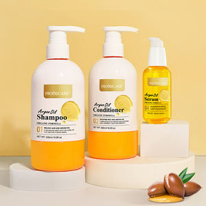 Set de Cuidado Capilar con Aceite de Argán Mejor Champú y Acondicionador de Aceite de Argán Marroquí Orgánico Natural de Marca Privada - Product Image 1
