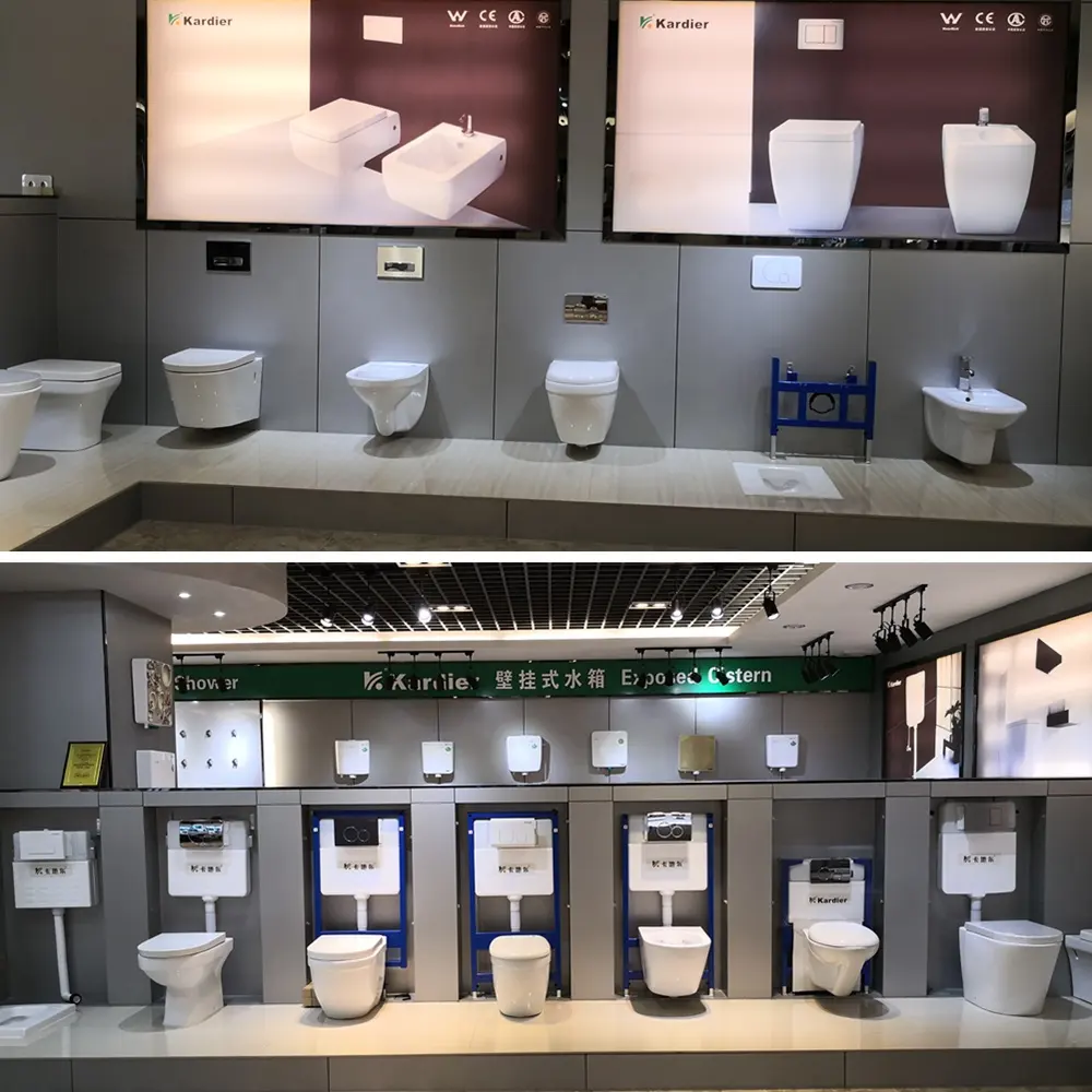 दीवार घुड़सवार गर्म बिक्री बाथरूम चीनी मिट्टी के लिए फ्लश शौचालय छुपा तालाब