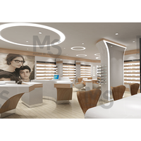 Lunettes de soleil personnalisées de luxe vitrine éclairage LED vitrine en verre pour magasin Design d'intérieur
