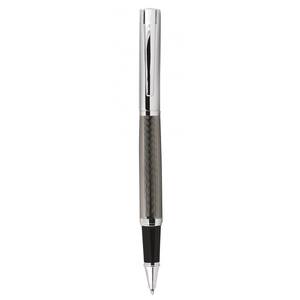 Bolígrafo Rollerball Gris Cromado, Instrumento de Escritura Premium, Diseño Elegante, Flujo de Tinta Suave, Uso Profesional - Product Image 3