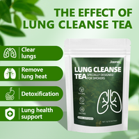 Thé de nettoyage pulmonaire à base de plantes très vendu, thé de désintoxication pulmonaire de haute qualité, thé de bien-être pour humidifier les poumons et arrêter la toux, sachets de thé de bien-être