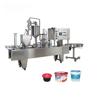 Machine de remplissage et de scellage, appareil de remplissage et de scellage pour gobelet à haute pression, pour confiture