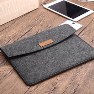 Étui de protection pour calculatrice, tablette et ordinateur portable, avec tableau de dessin LCD, en <span class=keywords><strong>feutre</strong></span> <span class=keywords><strong>anti</strong></span>-chute, organisateur de rangement haut de gamme pour homme et femme - Product Image 4