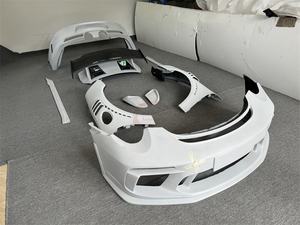 Actualización <span class=keywords><strong>GT3</strong></span> <span class=keywords><strong>RS</strong></span> estilo Bodykit para <span class=keywords><strong>Porsche</strong></span> <span class=keywords><strong>911</strong></span> 991,1 991,2 fibra de vidrio parachoques delantero parachoques trasero guardabarros falda lateral alerón de ventilación lateral - Product Image 3