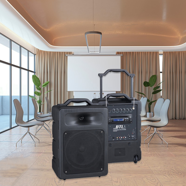 Hot Sale Professional Outdoor Speaker Multi-functional Stage Performance Wireless PA System Wireless Amplifier
