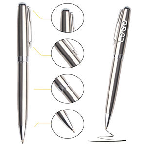 Bolígrafo grabado profesional Estilo <span class=keywords><strong>Parker</strong></span> Pluma estilográfica Sistema de tinta recargable Logotipo Personalización Caja de regalo de metal para ejecutivos - Product Image 5