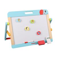 Chevalet éducatif bébé en bois art peinture double face conseil enfants chevalet pour enfants 3 +