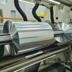 Papel de Aluminio de Grado Alimenticio, 11 Micras de Grosor, Papel de Aluminio Económico para Envasado Flexible, Uso Doméstico y de Cocina, Desechable, de Fábrica - Product Image 1